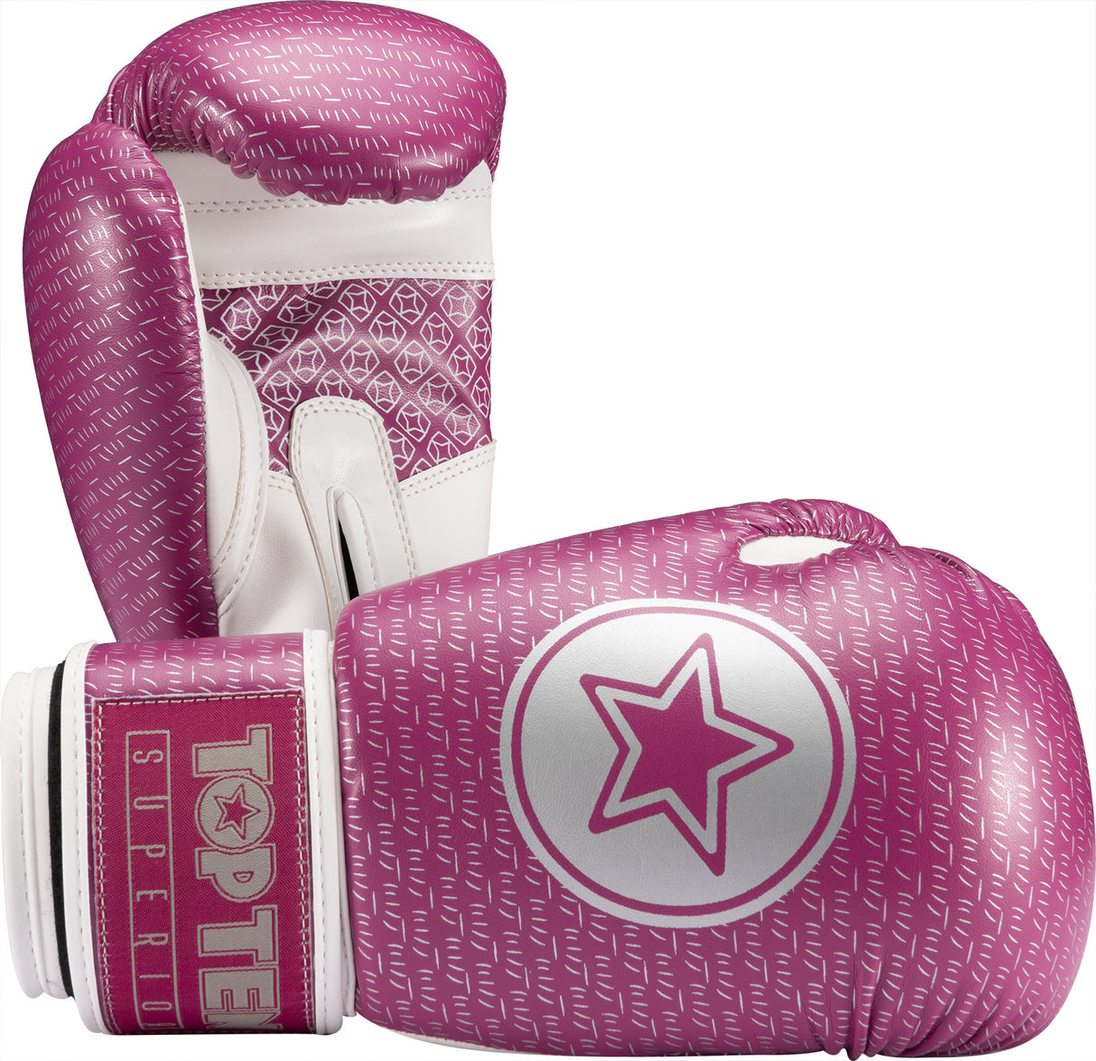 TOP TEN Boxing gloves “Superior” 10 oz SlimCut Purple at Bytomic Trade and Wholesale