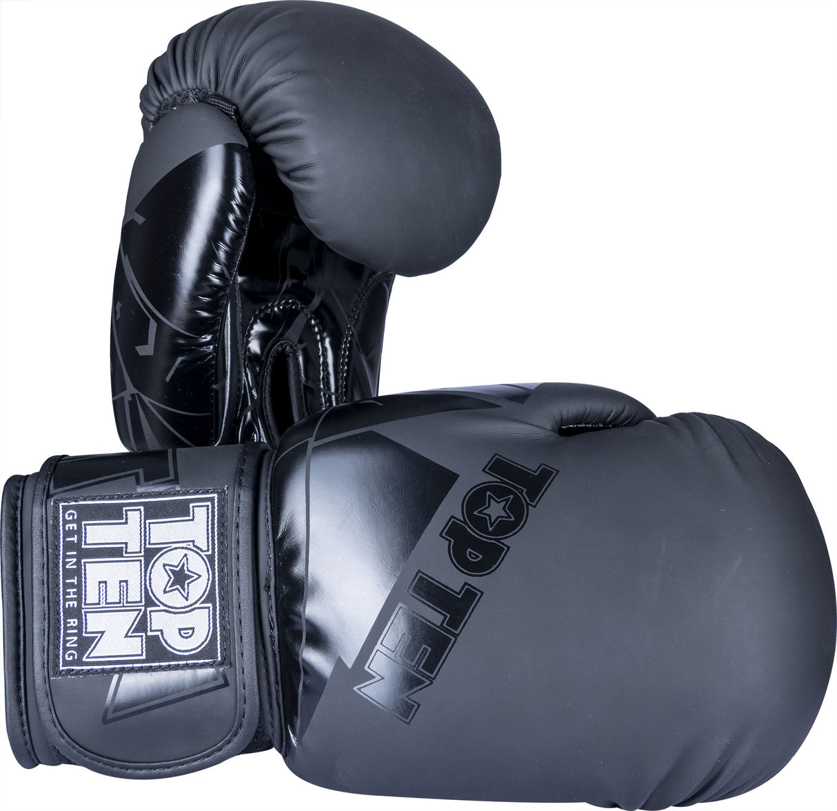 TOP TEN Boxing Gloves “The Splitter” 12 oz Black at Bytomic Trade and Wholesale