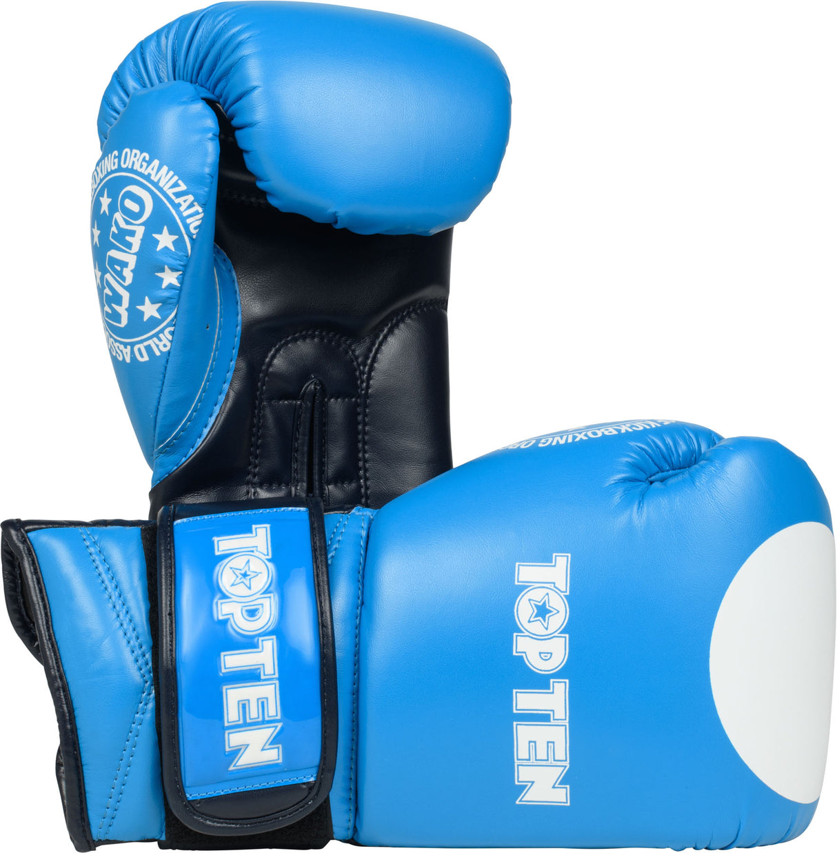 TOP TEN Boxing gloves “WAKO GT” 10 oz Blue at Bytomic Trade and Wholesale