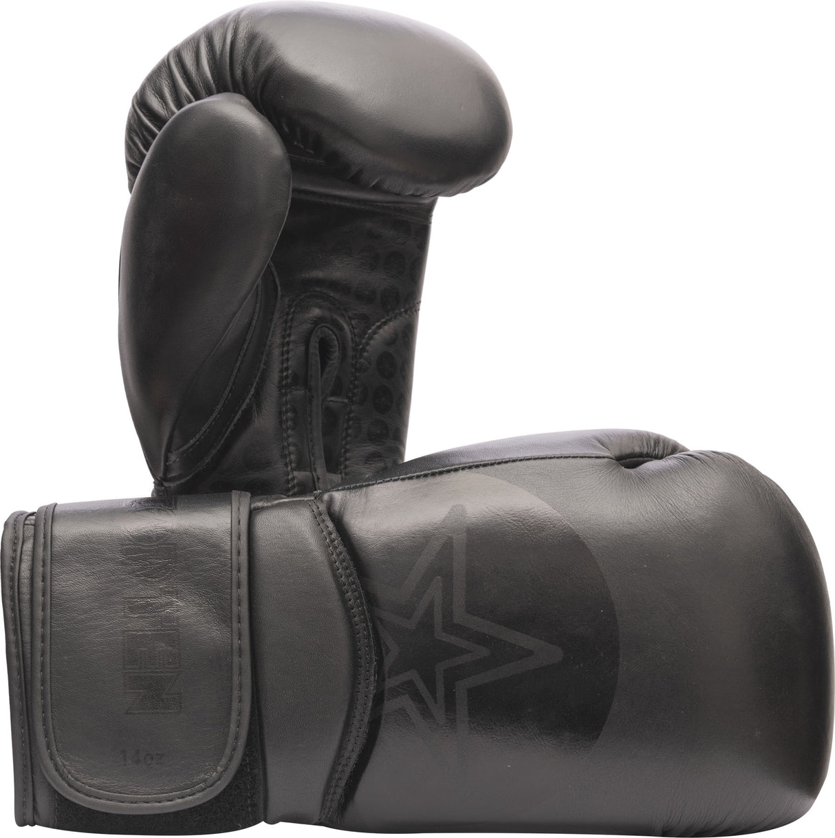 TOP TEN Boxing gloves “Wrist Star” blackblack 16 oz Black - Black at Bytomic Trade and Wholesale