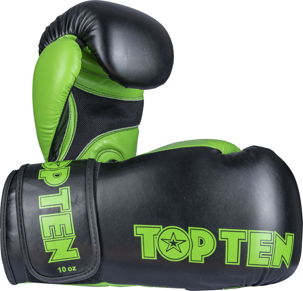 TOP TEN Boxing Gloves “XLP” 14 oz blackgreen Black - Green at Bytomic Trade and Wholesale