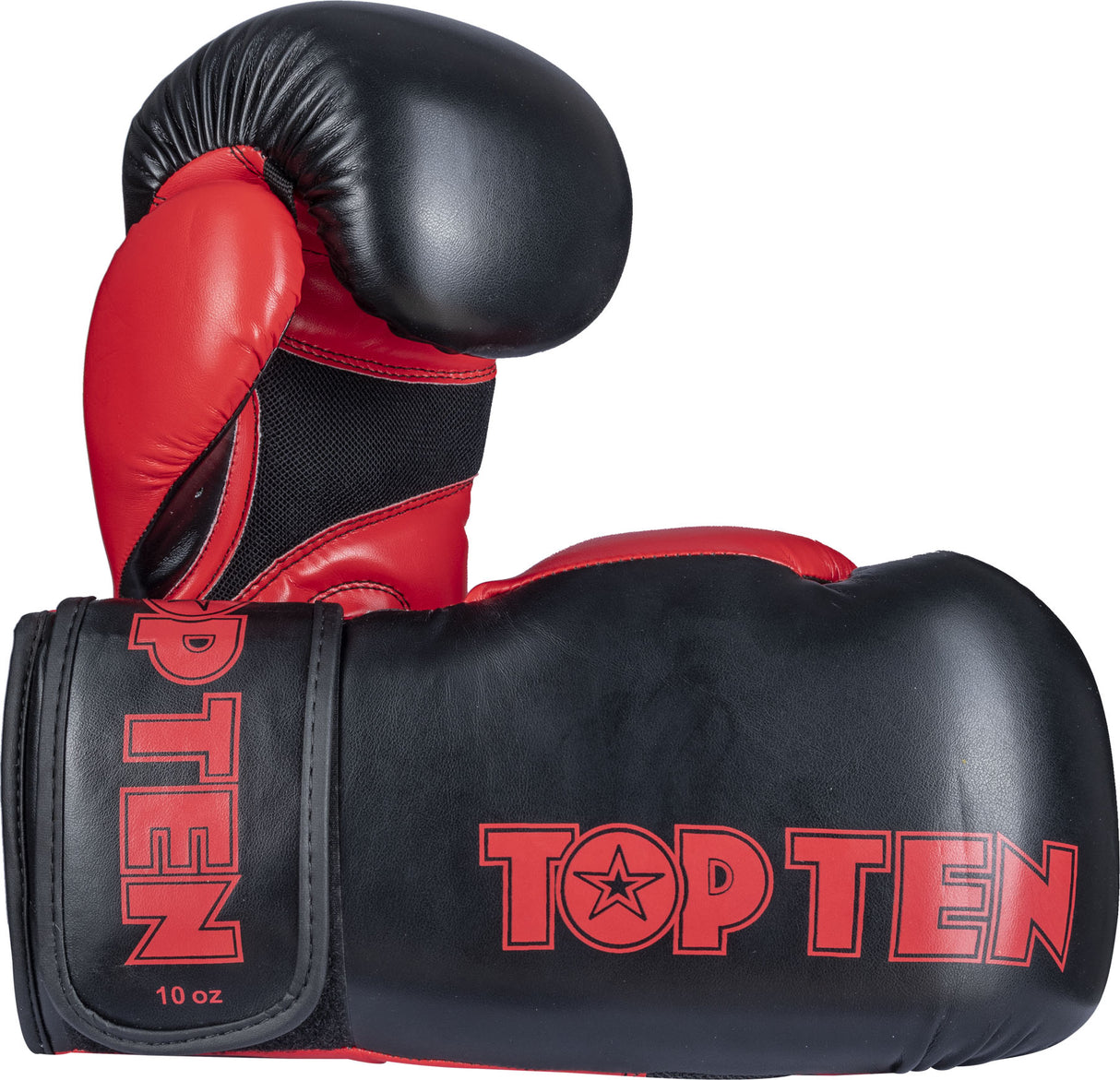 TOP TEN Boxing Gloves “XLP” 14 oz blackgreen Black - Red at Bytomic Trade and Wholesale