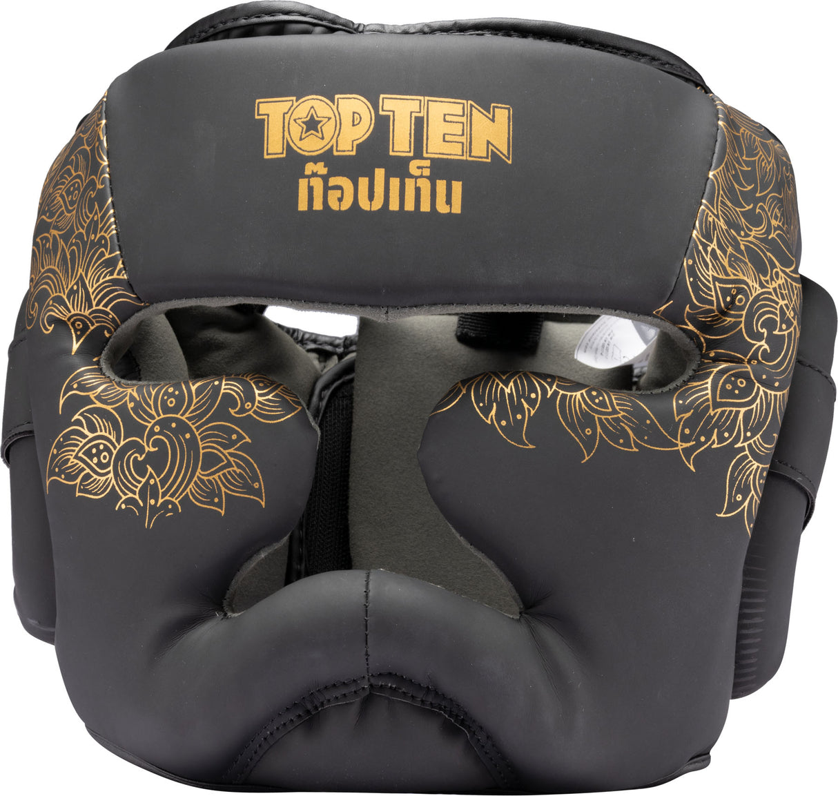 TOP TEN Headguard “Nong Han” blackyellow at Bytomic Trade and Wholesale