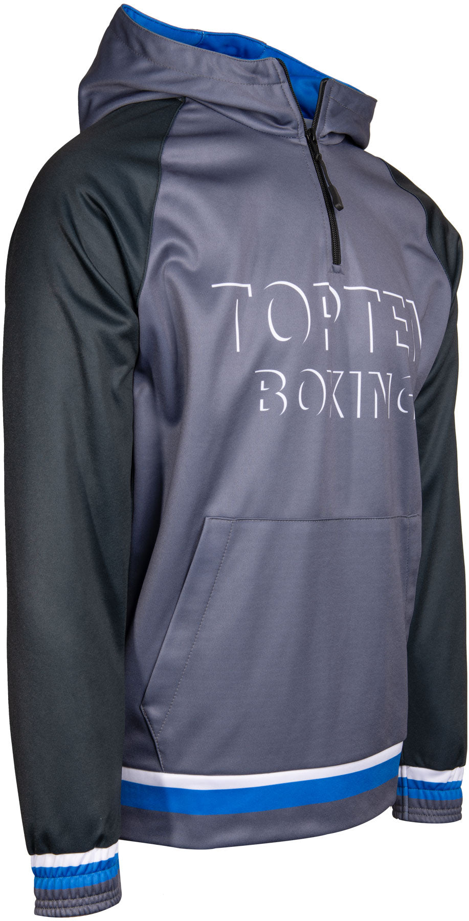 TOP TEN Hoodie “Boxing Shadow” blackgray at Bytomic Trade and Wholesale