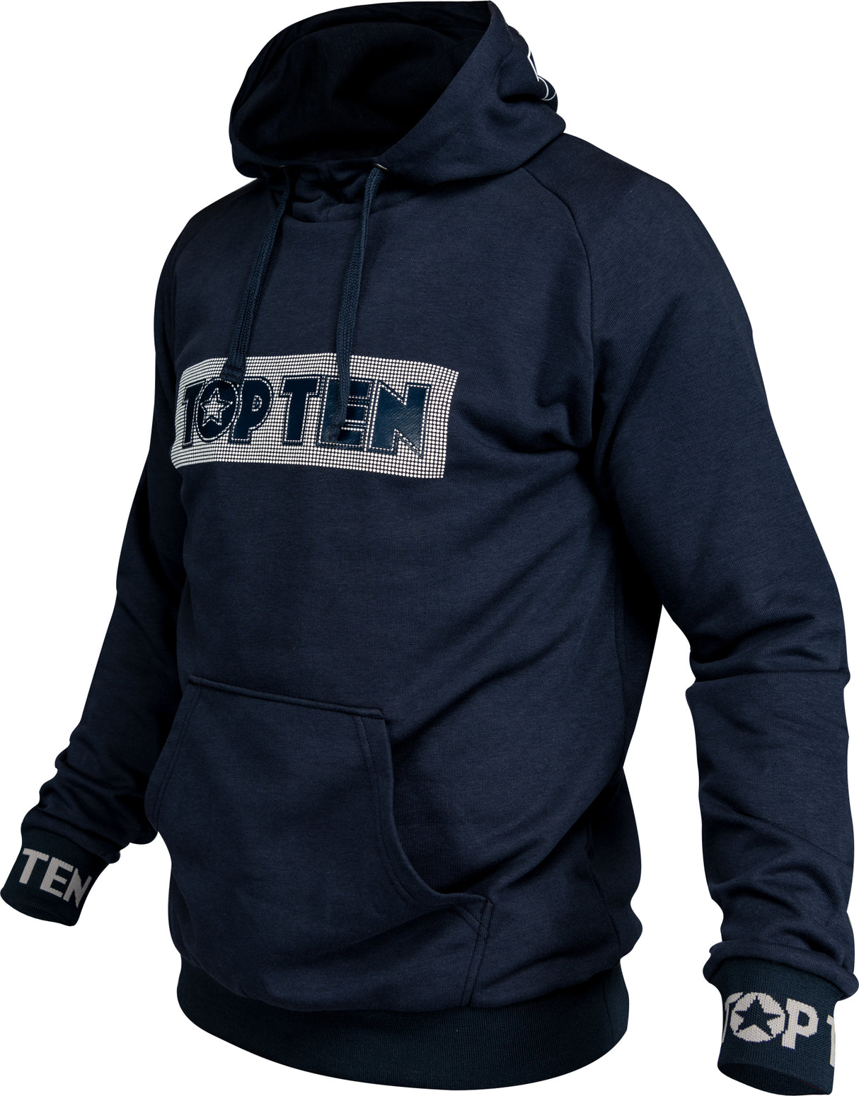 TOP TEN Hoodie “Score”´ navy at Bytomic Trade and Wholesale