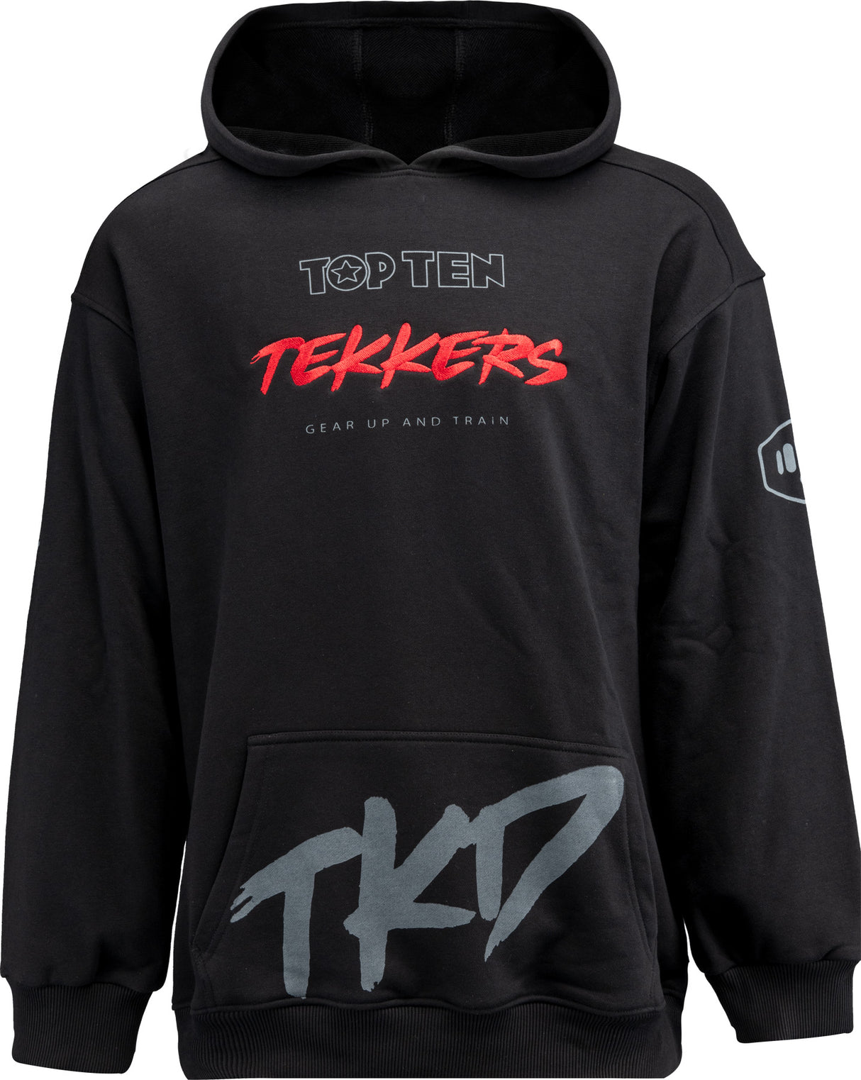 TOP TEN Hoodie “TKD Tekkers” Black XL at Bytomic Trade and Wholesale