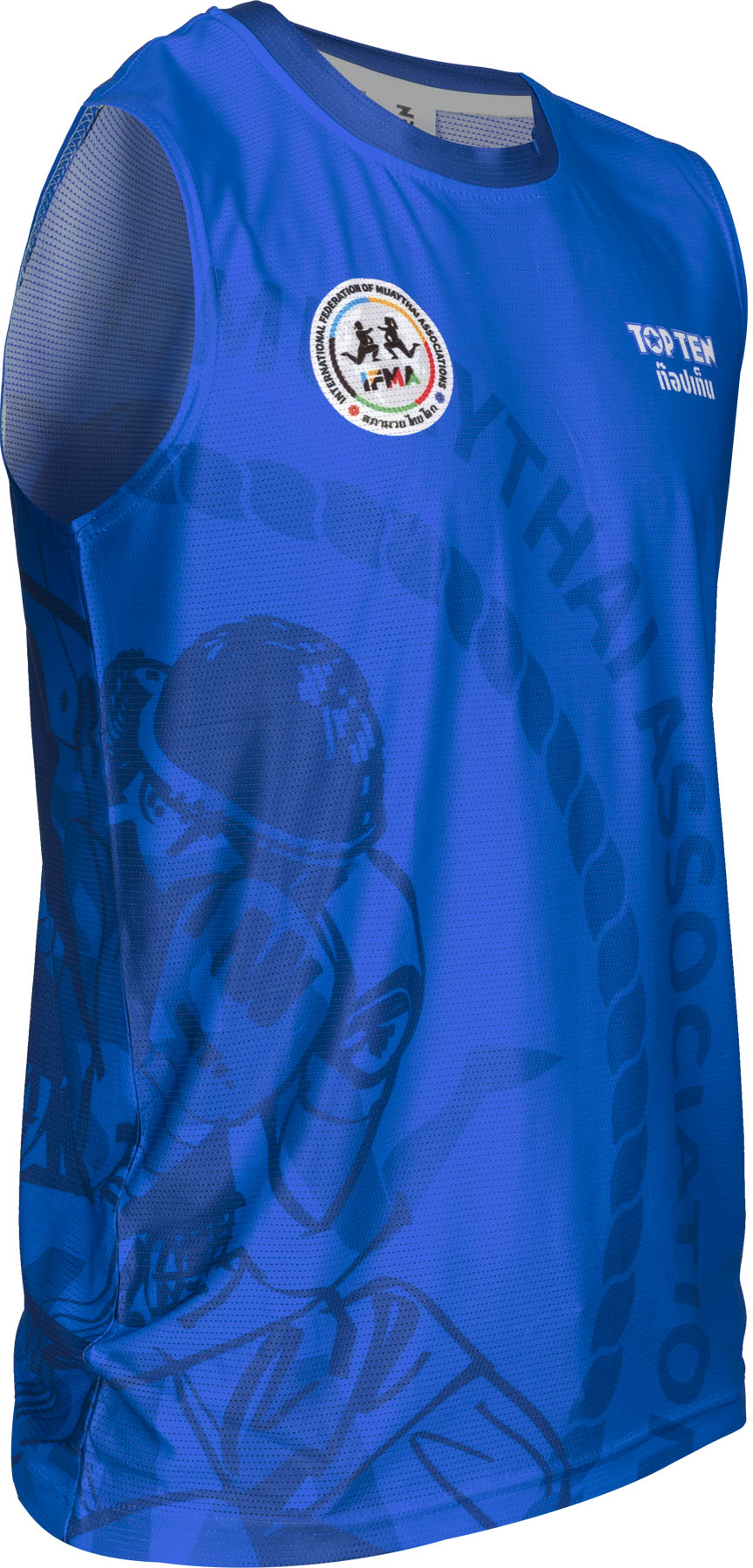 TOP TEN Competition Shirt “Salamaa” Blue XS at Bytomic Trade and Wholesale