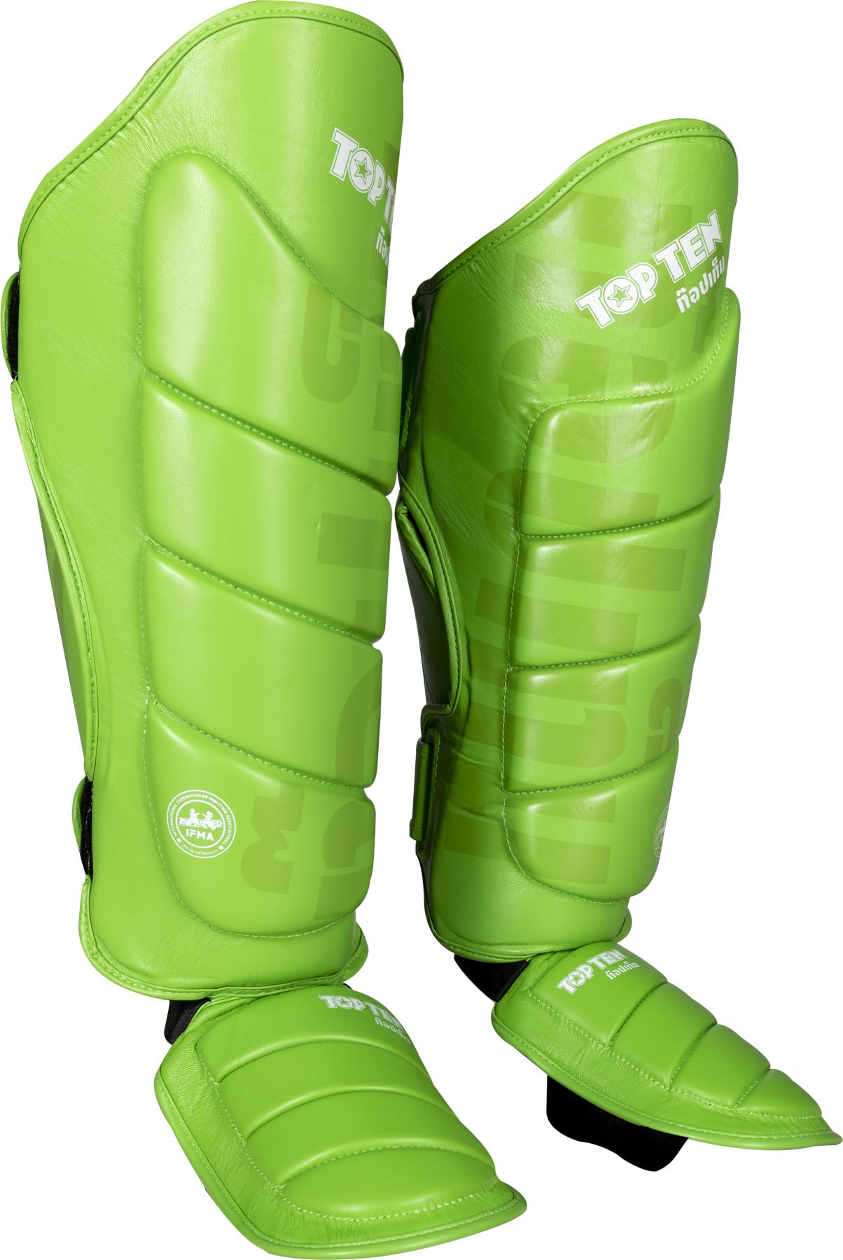 TOP TEN Shin and Instep Guard “Theep” Green L at Bytomic Trade and Wholesale