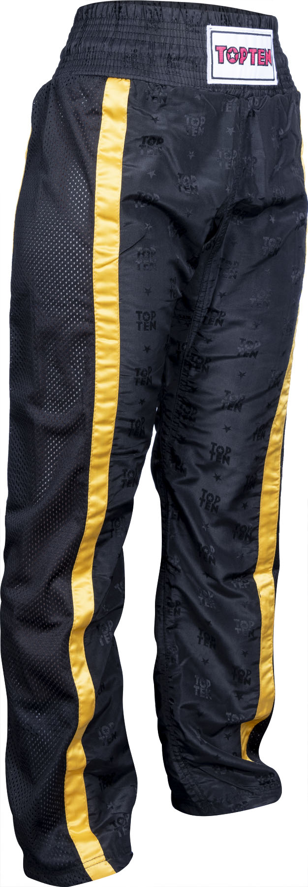 TOP TEN Kickboxing pants “Mesh” for Kids XXS = blackblack at Bytomic Trade and Wholesale