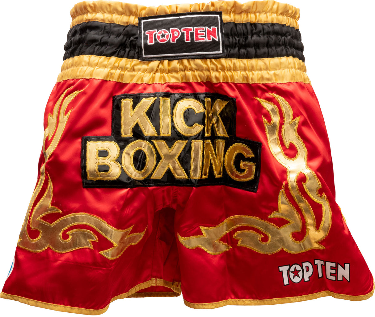 TOP TEN Kickboxing shorts “WAKO Kickboxing” = Red 160 cm S at Bytomic Trade and Wholesale
