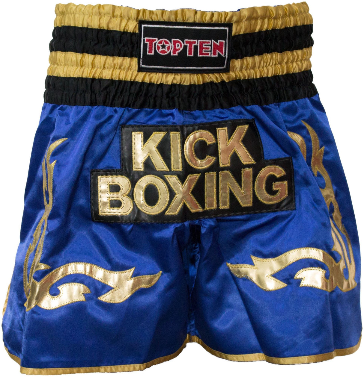 TOP TEN Kickboxing shorts “WAKO Kickboxing” = Blue 160 cm S at Bytomic Trade and Wholesale