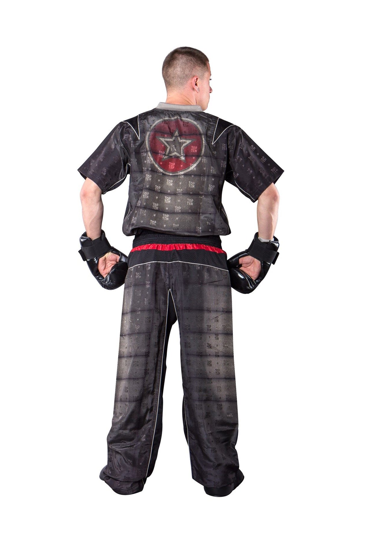 TOP TEN Kickboxing uniform “Snake” = blacksilver at Bytomic Trade and Wholesale