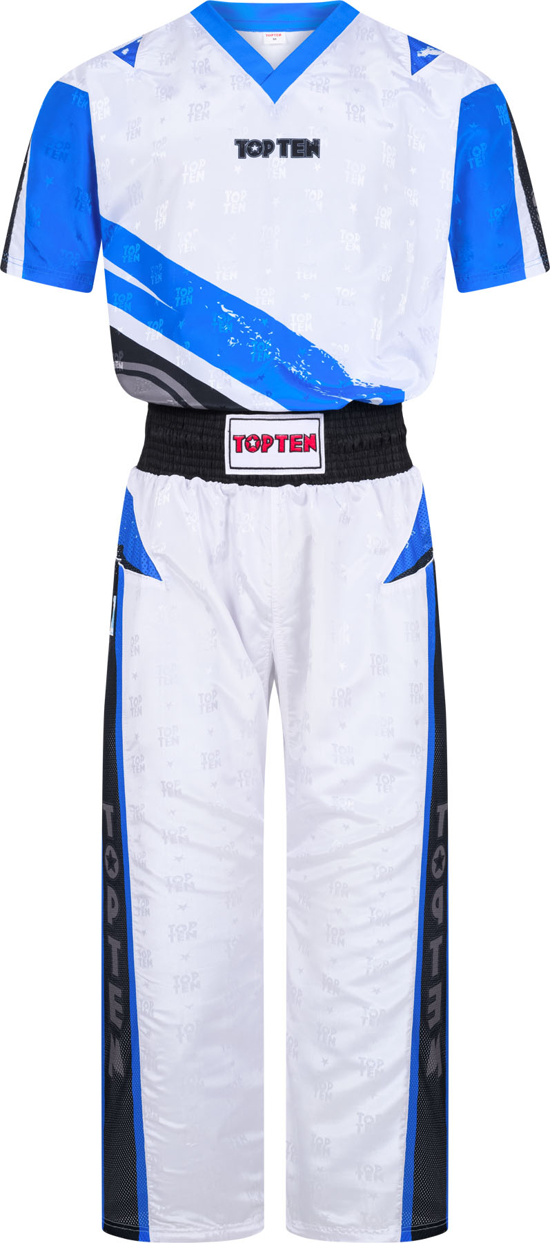 TOP TEN Kickboxing uniform “Urban Arts” blackred at Bytomic Trade and Wholesale