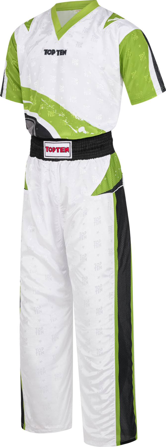 TOP TEN Kickboxing uniform “Urban Arts” blackred at Bytomic Trade and Wholesale