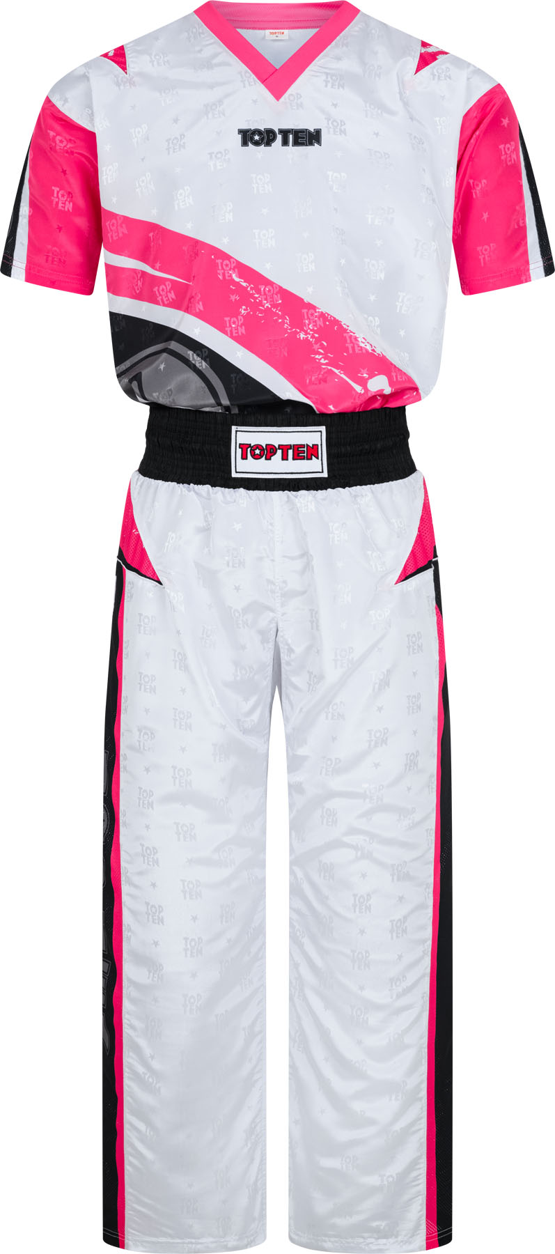 TOP TEN Kickboxing uniform “Urban Arts” blackred at Bytomic Trade and Wholesale
