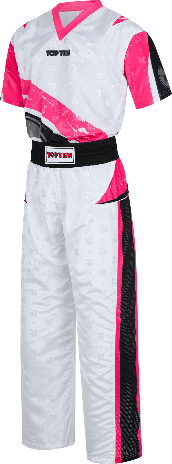 TOP TEN Kickboxing uniform “Urban Arts” blackred at Bytomic Trade and Wholesale