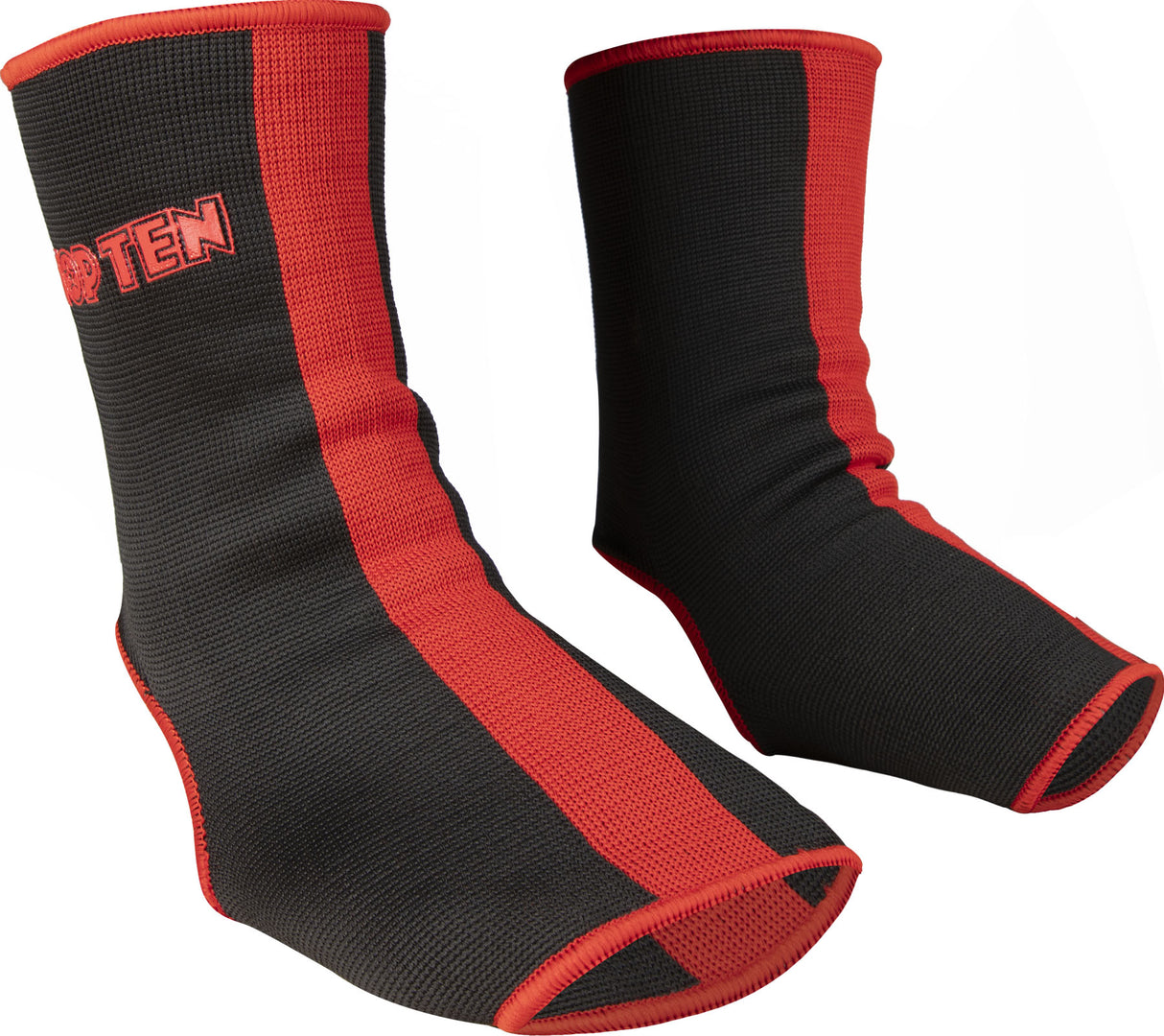 TOP TEN Ankle protection “Knuckle” Senior blackblack Black - Red at Bytomic Trade and Wholesale