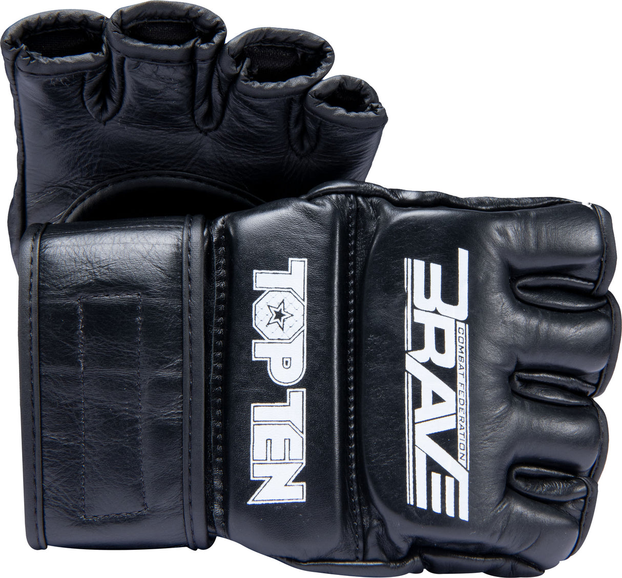 TOP TEN MMA MMA competition gloves “BRAVE” Black XXL at Bytomic Trade and Wholesale