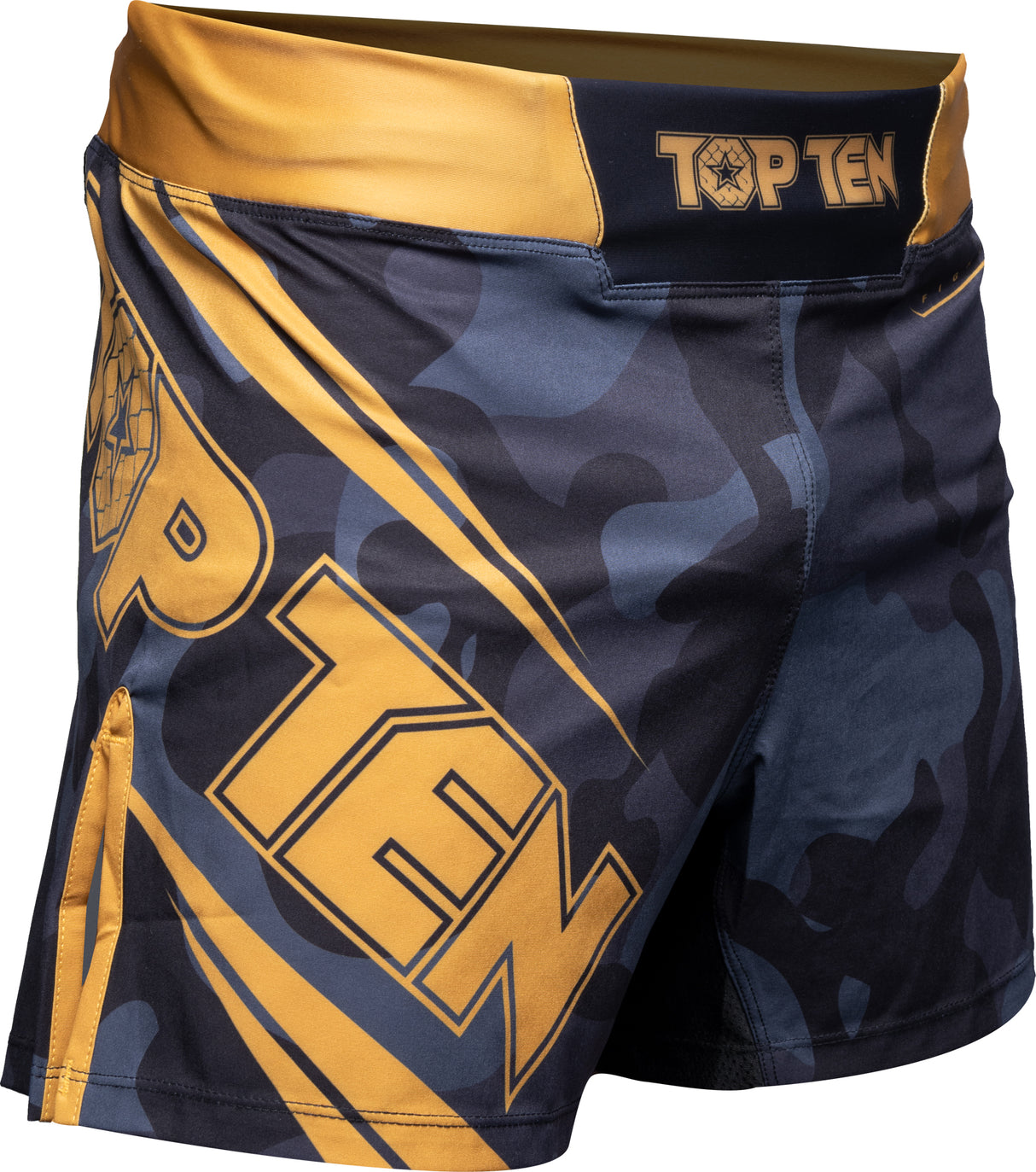 TOP TEN MMA MMA Shorts “Black Force” Camouflage blackblack Black - Black XL at Bytomic Trade and Wholesale