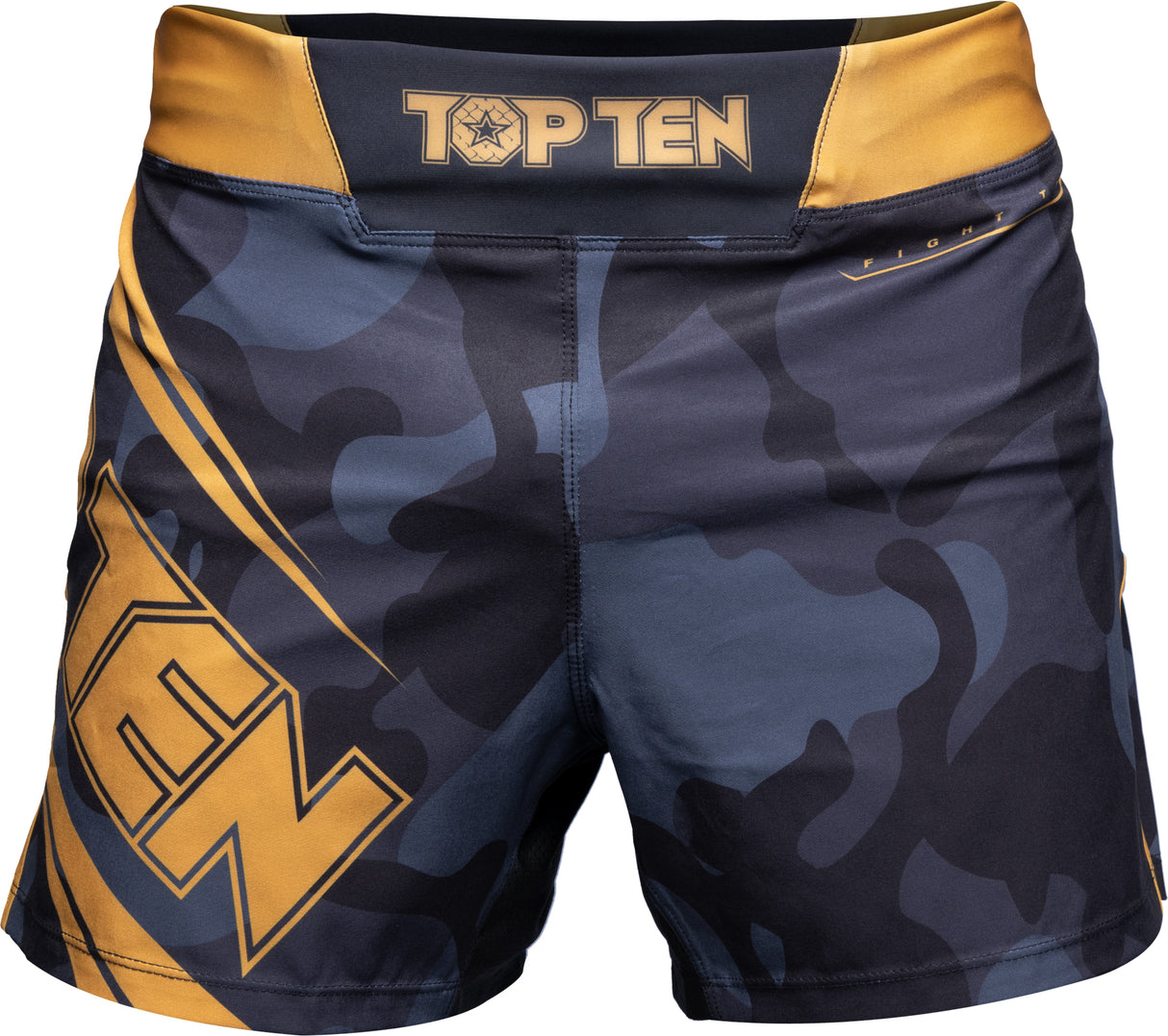 TOP TEN MMA MMA Shorts “Black Force” Camouflage blackblack at Bytomic Trade and Wholesale