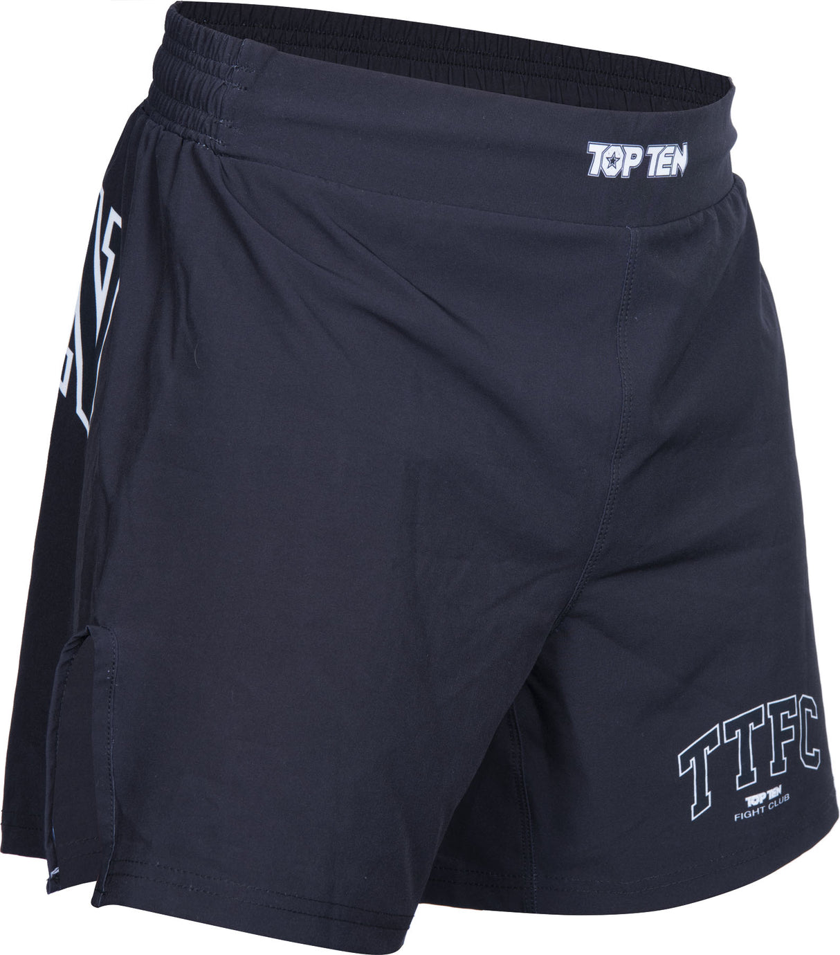 TOP TEN MMA MMAShorts “Fight Club” Black XL at Bytomic Trade and Wholesale