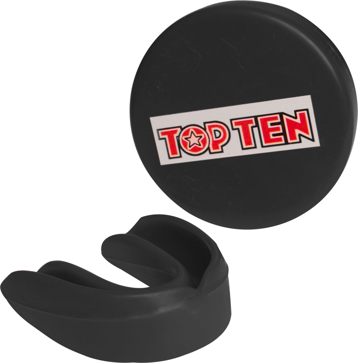 TOP TEN Mouth guard “Peppermint” Senior Black at Bytomic Trade and Wholesale