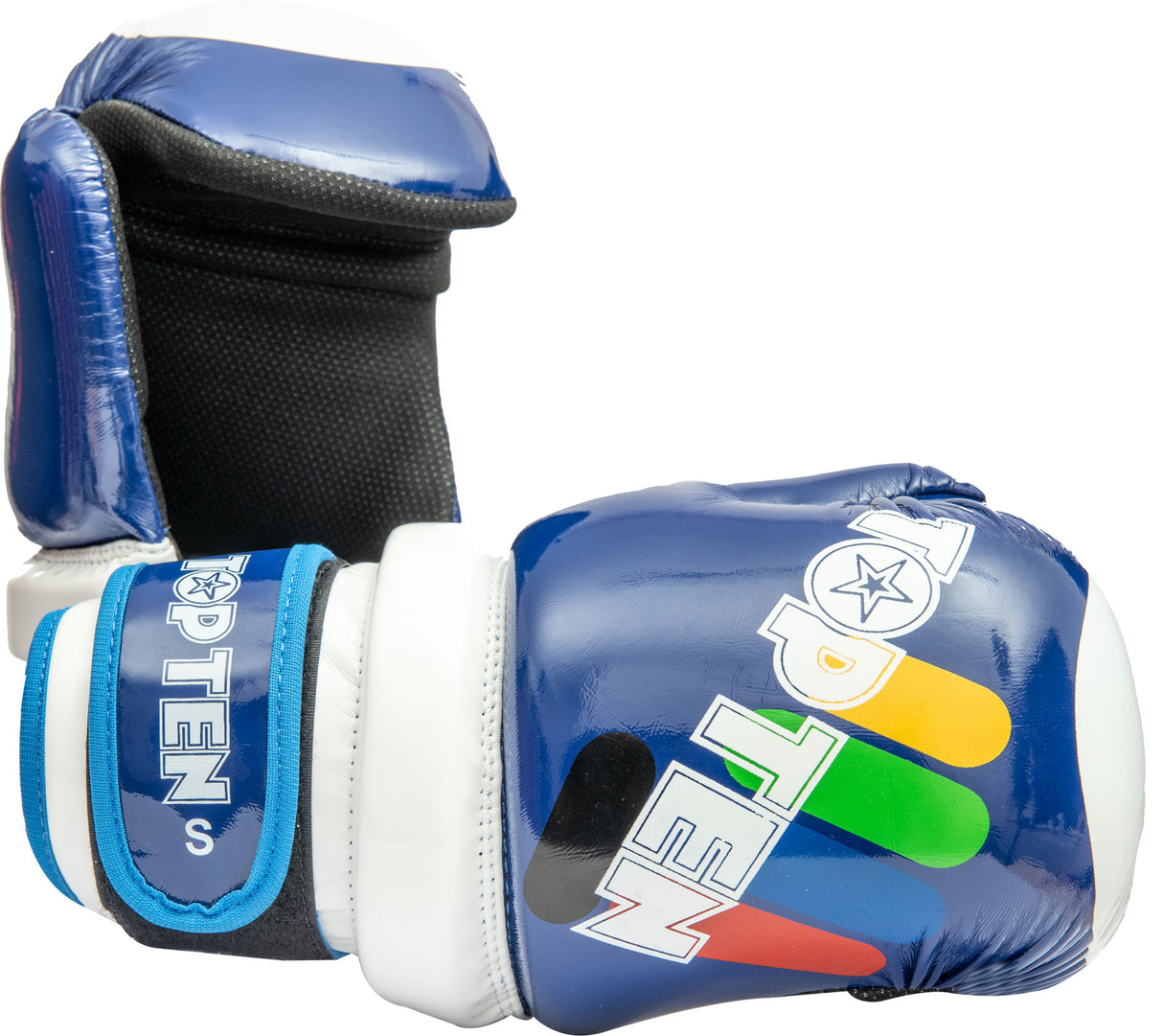 TOP TEN Open Hands “Glossy Block ITF” Blue XL at Bytomic Trade and Wholesale