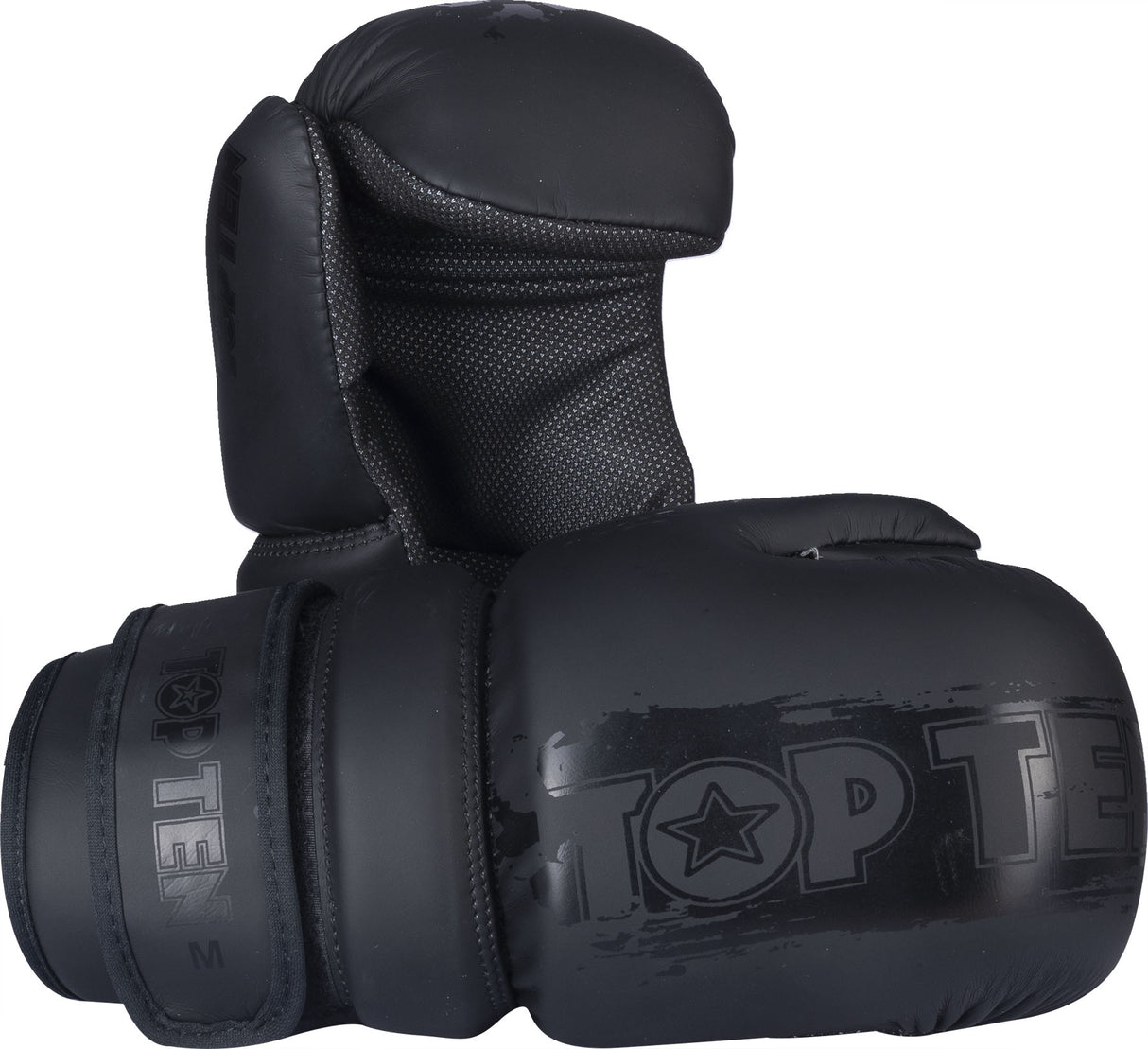 TOP TEN Pointfighter “Power Ink Black´n´Black” blackblack Black - Black S at Bytomic Trade and Wholesale