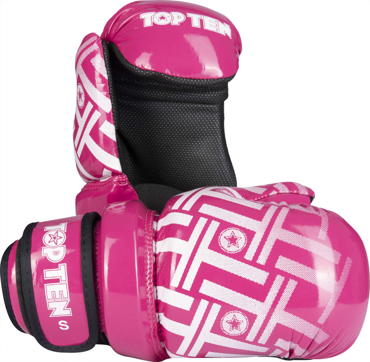 TOP TEN Pointfighter “Glossy Block PRISM” Pink XS at Bytomic Trade and Wholesale