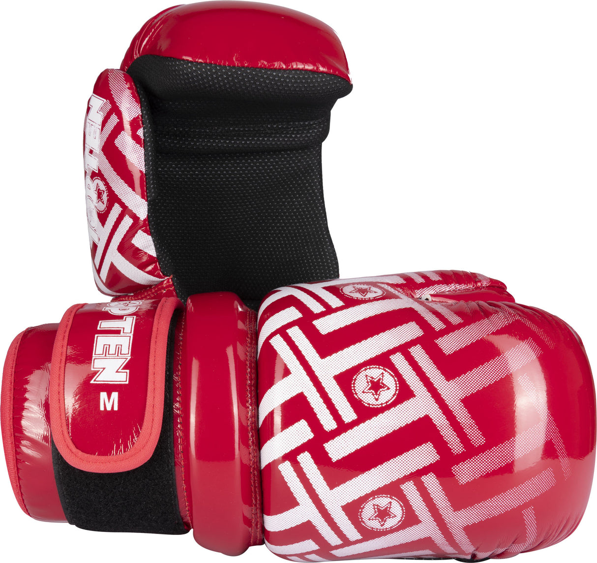 TOP TEN Pointfighter “Glossy Block PRISM” Red L at Bytomic Trade and Wholesale