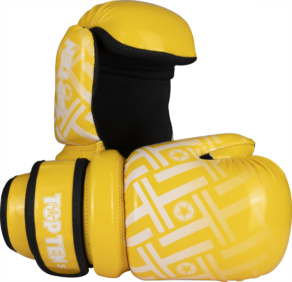 TOP TEN Pointfighter “Glossy Block PRISM” Yellow M at Bytomic Trade and Wholesale