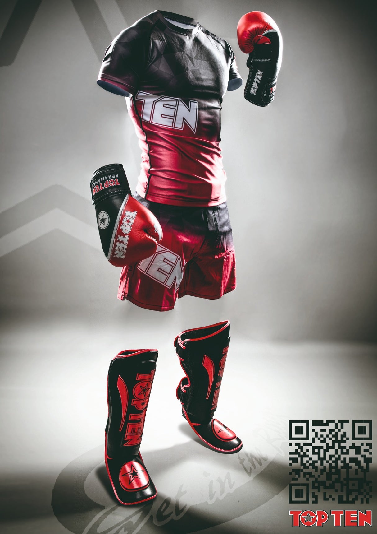 TOP TEN Poster “Kickboxing Hollow” Default Title at Bytomic Trade and Wholesale