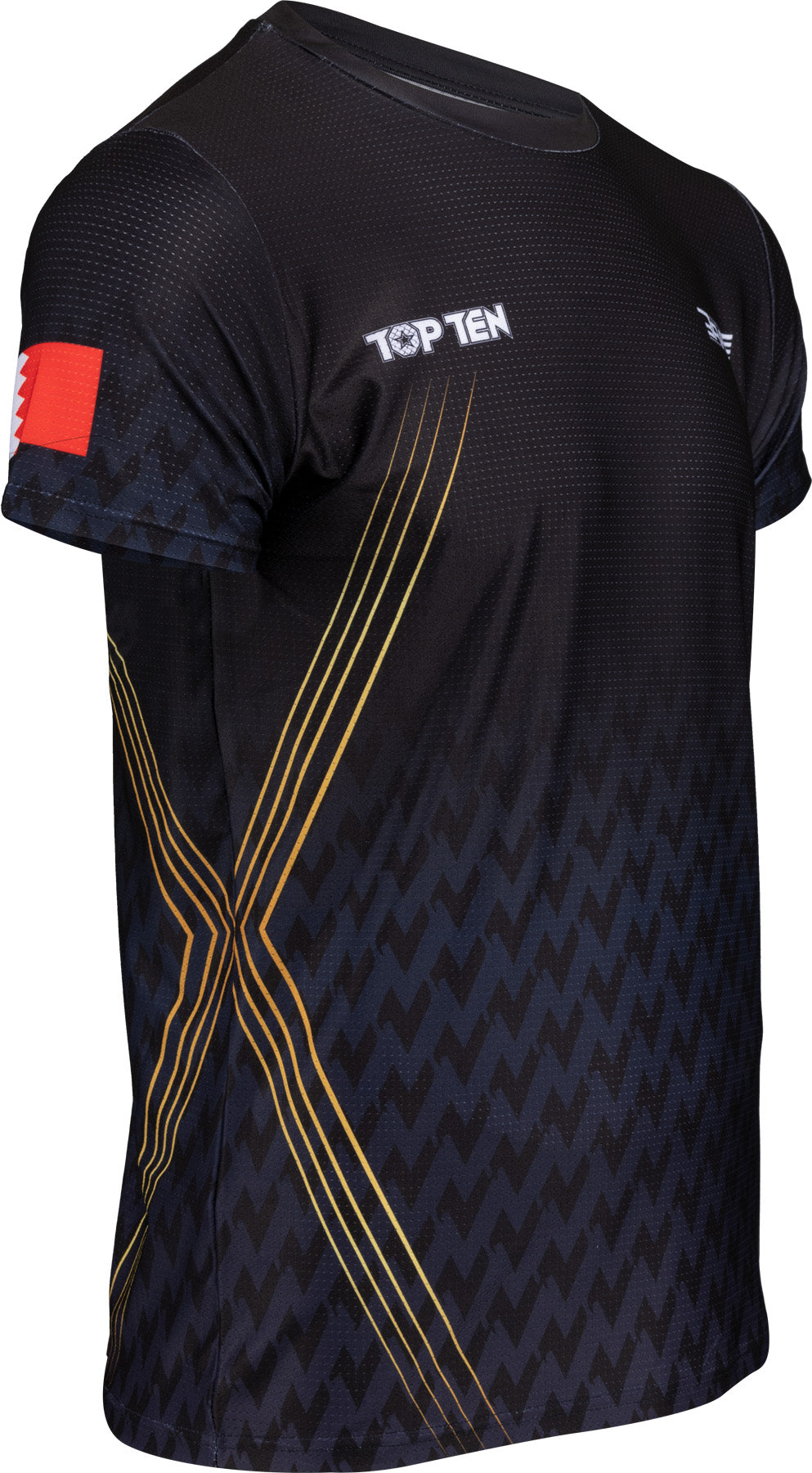 TOP TEN MMA TShirt “BRAVE Fight Night” Black L at Bytomic Trade and Wholesale