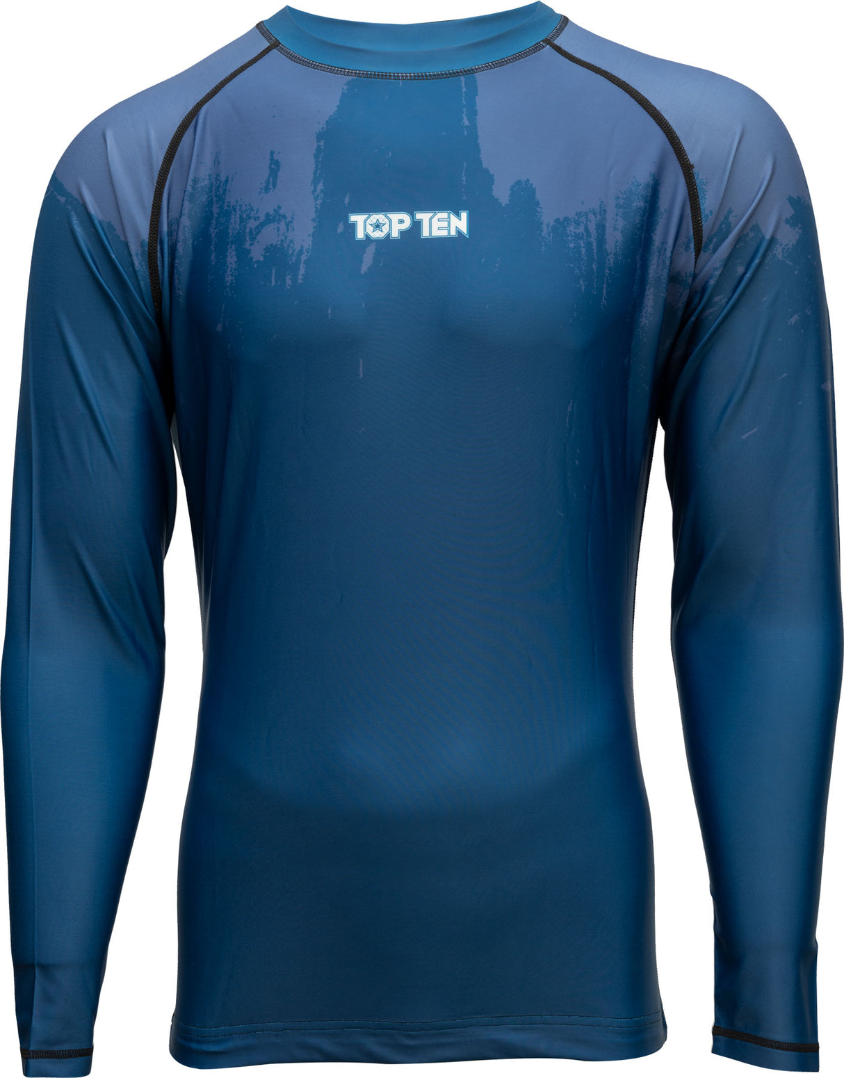 TOP TEN MMA Rash Guard “Power Ink” Blue L at Bytomic Trade and Wholesale