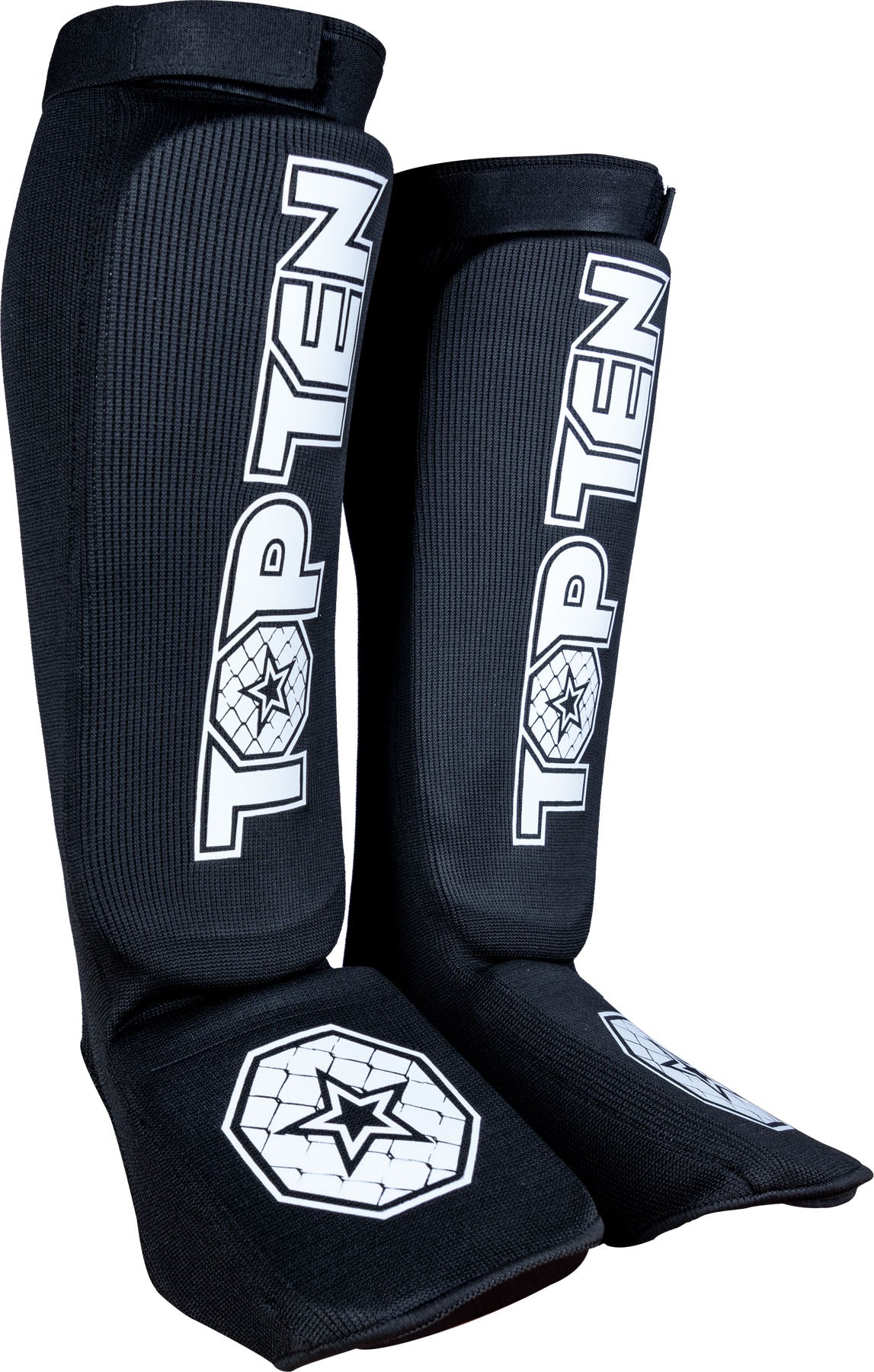 TOP TEN MMA MMA Shin and Instepguard “Contender” Black XL at Bytomic Trade and Wholesale