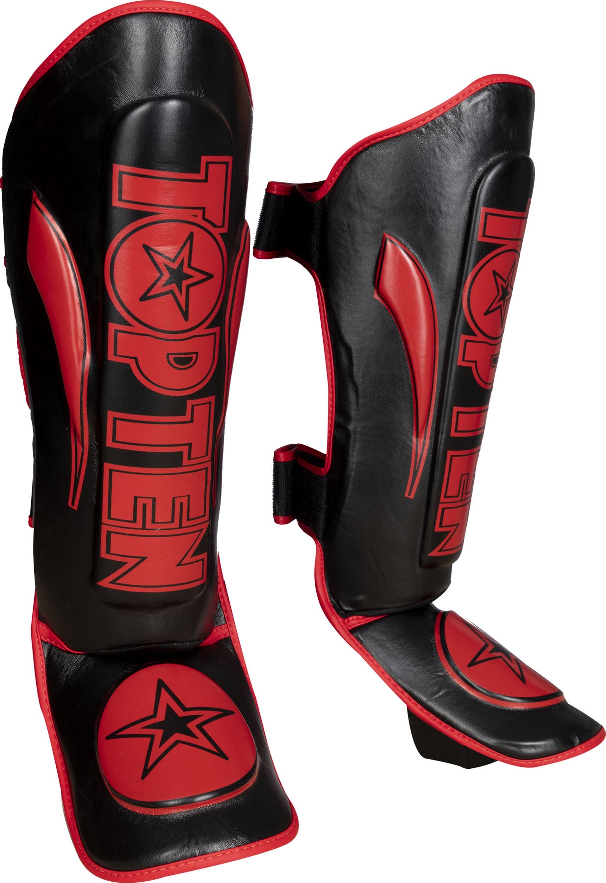 TOP TEN Shin and Instep Guard "Star Light“ blackblack at Bytomic Trade and Wholesale