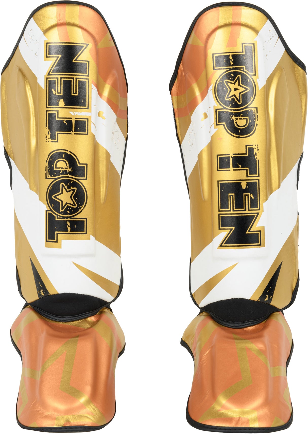 TOP TEN Shin and Instep Guard “Urban Arts” bluewhite at Bytomic Trade and Wholesale