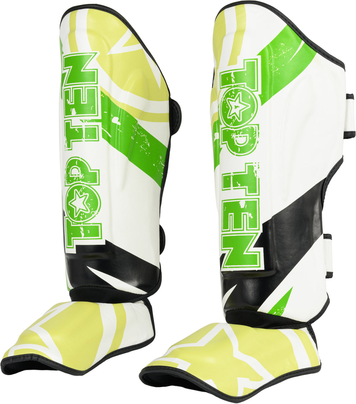 TOP TEN Shin and Instep Guard “Urban Arts” bluewhite at Bytomic Trade and Wholesale