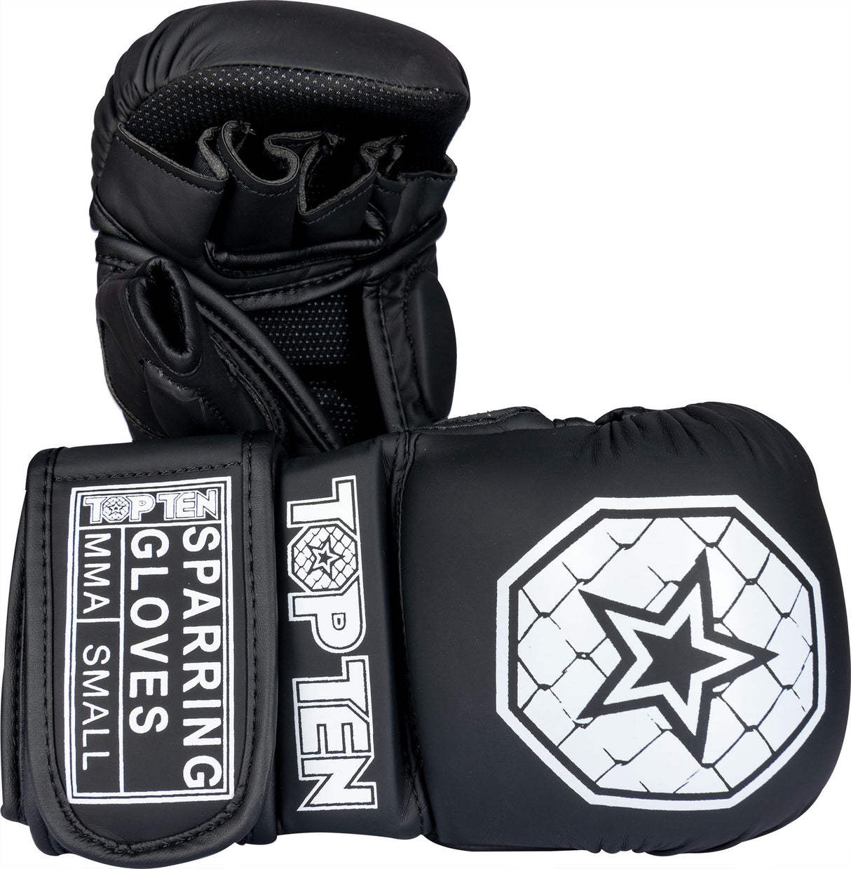 TOP TEN MMA MMA sparring gloves “Contender” Black L at Bytomic Trade and Wholesale