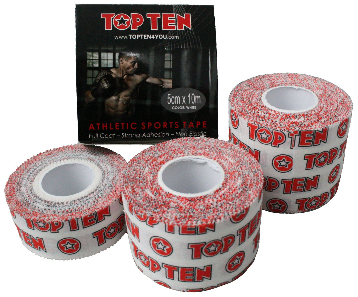 TOP TEN SportTape 5 cm x 10 m White at Bytomic Trade and Wholesale