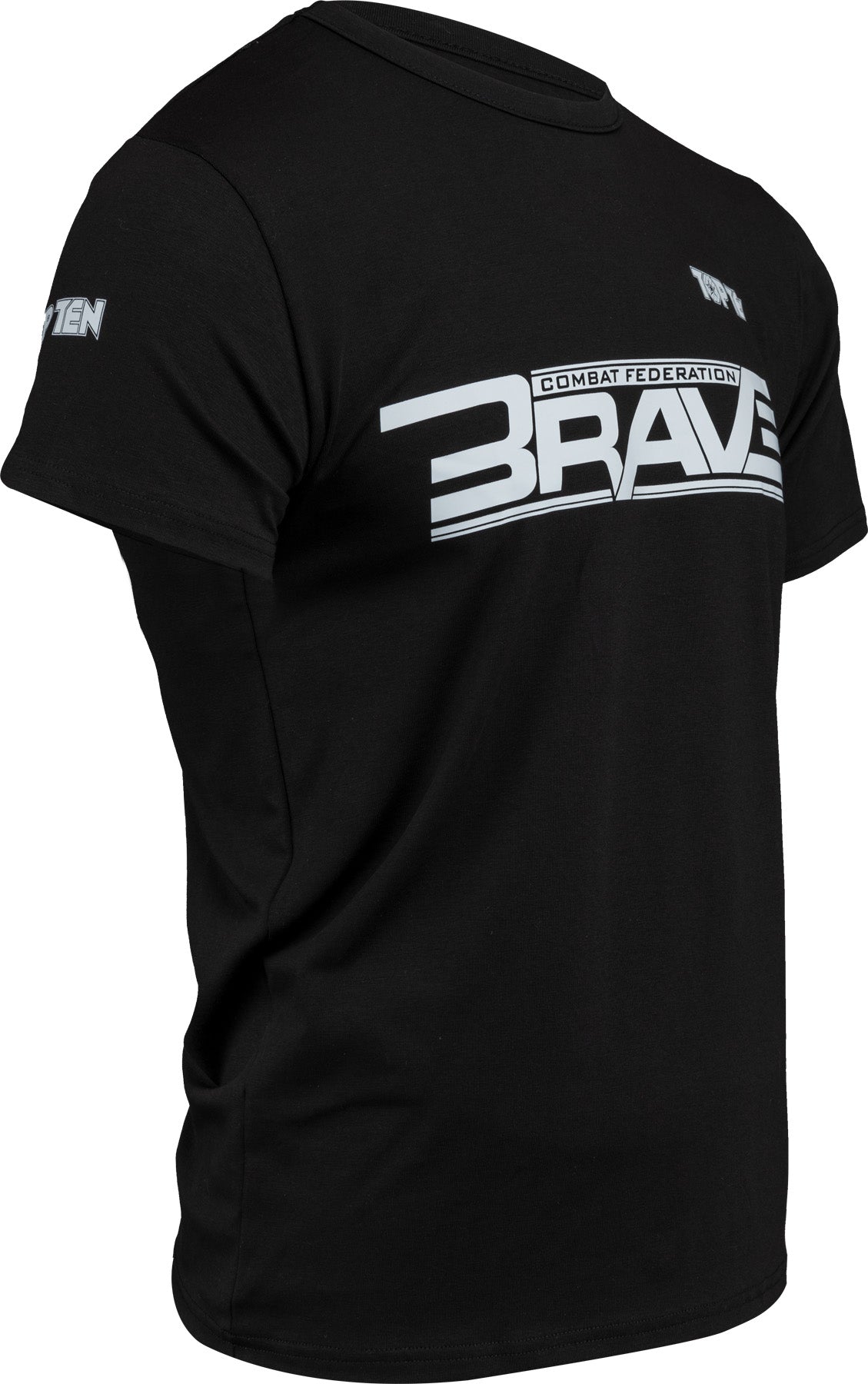 TOP TEN MMA TShirt “BRAVE” Black XXL at Bytomic Trade and Wholesale