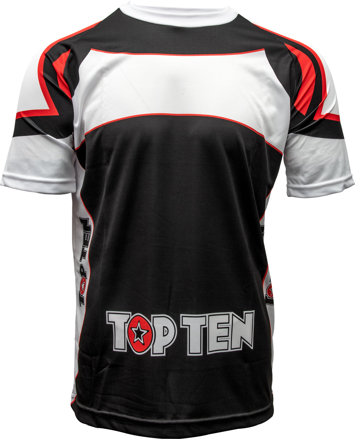 TOP TEN TShirt “Elastic” blackwhite Black - White XXL at Bytomic Trade and Wholesale