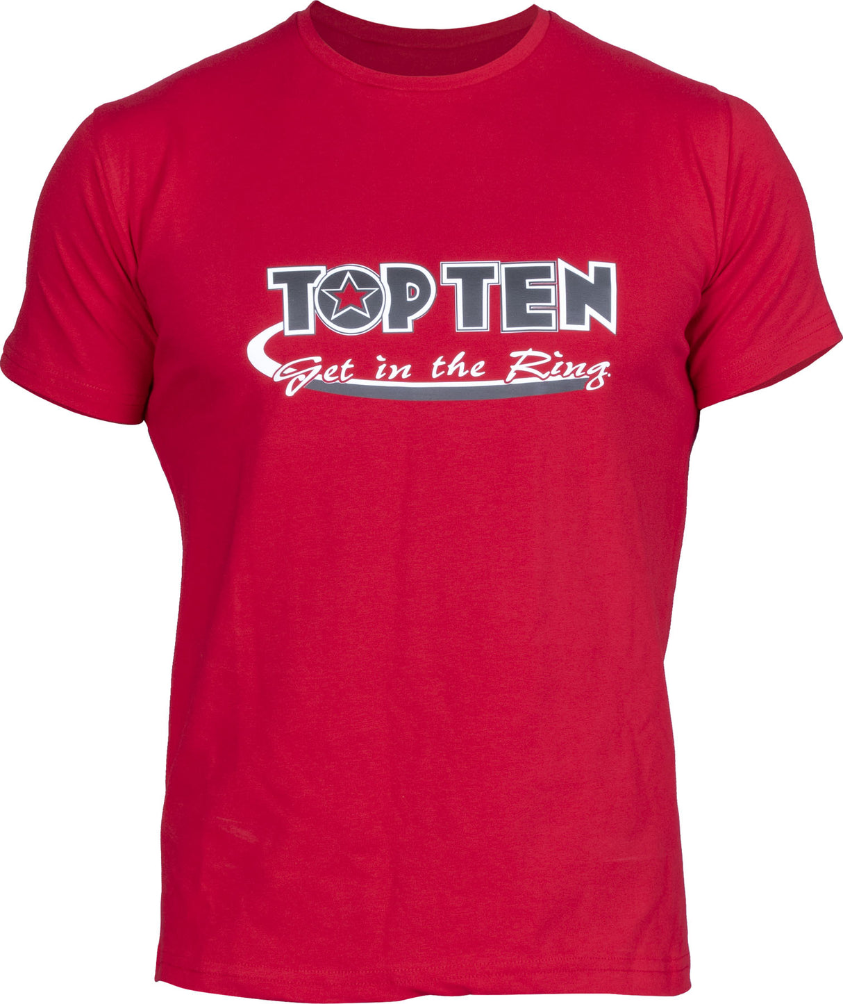 TOP TEN Tshirt “Get in the Ring” with WAKO label Red XXL at Bytomic Trade and Wholesale