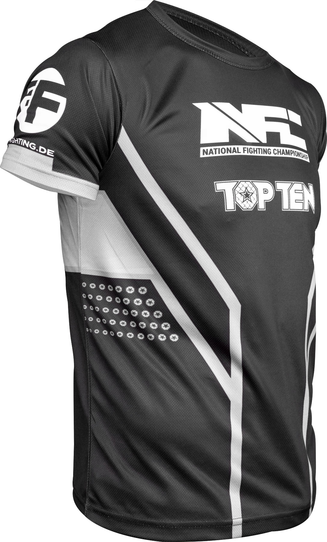 TOP TEN MMA TShirt “NFC” blackblue at Bytomic Trade and Wholesale