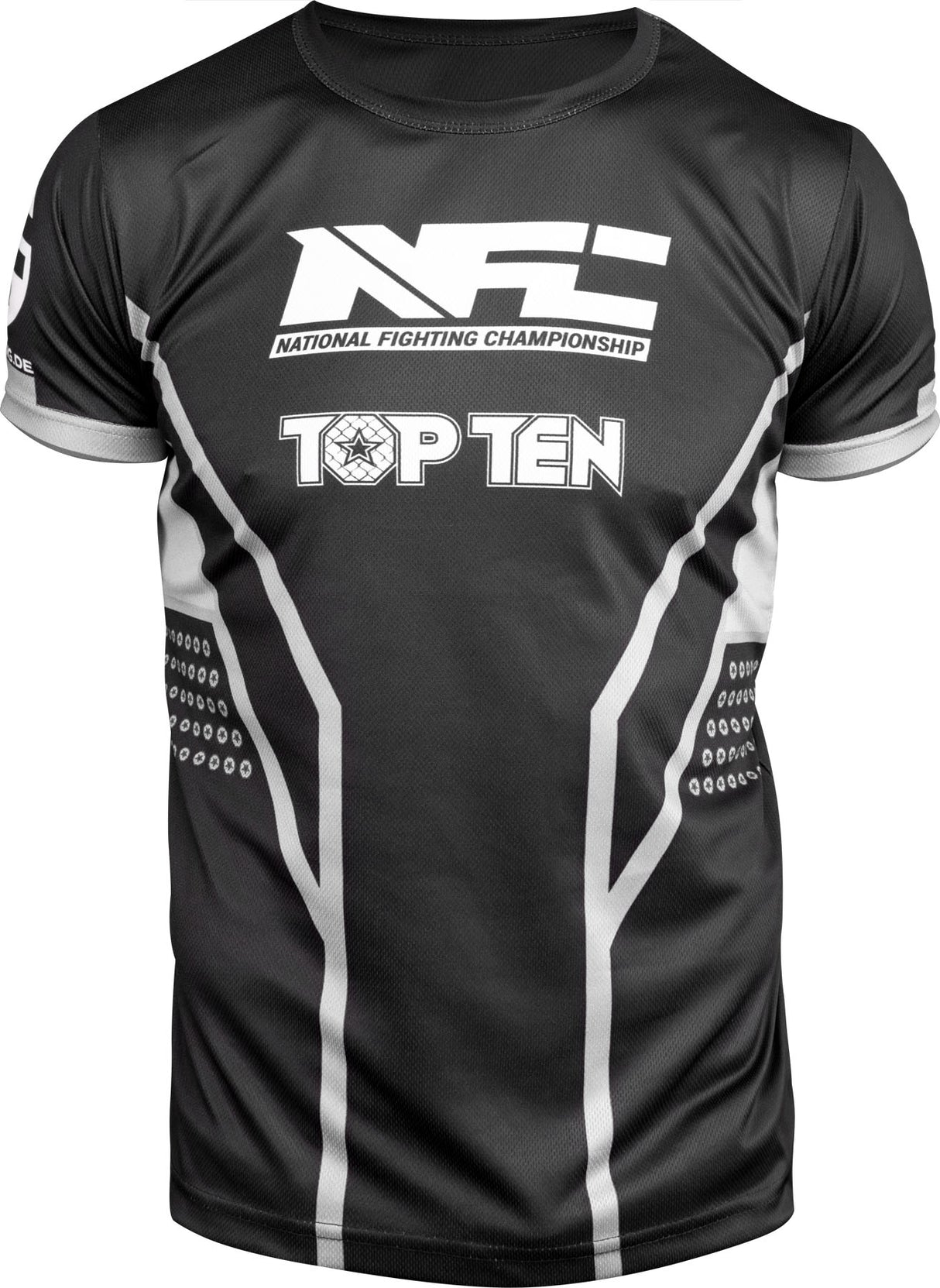 TOP TEN MMA TShirt “NFC” blackblue Black - White XL at Bytomic Trade and Wholesale