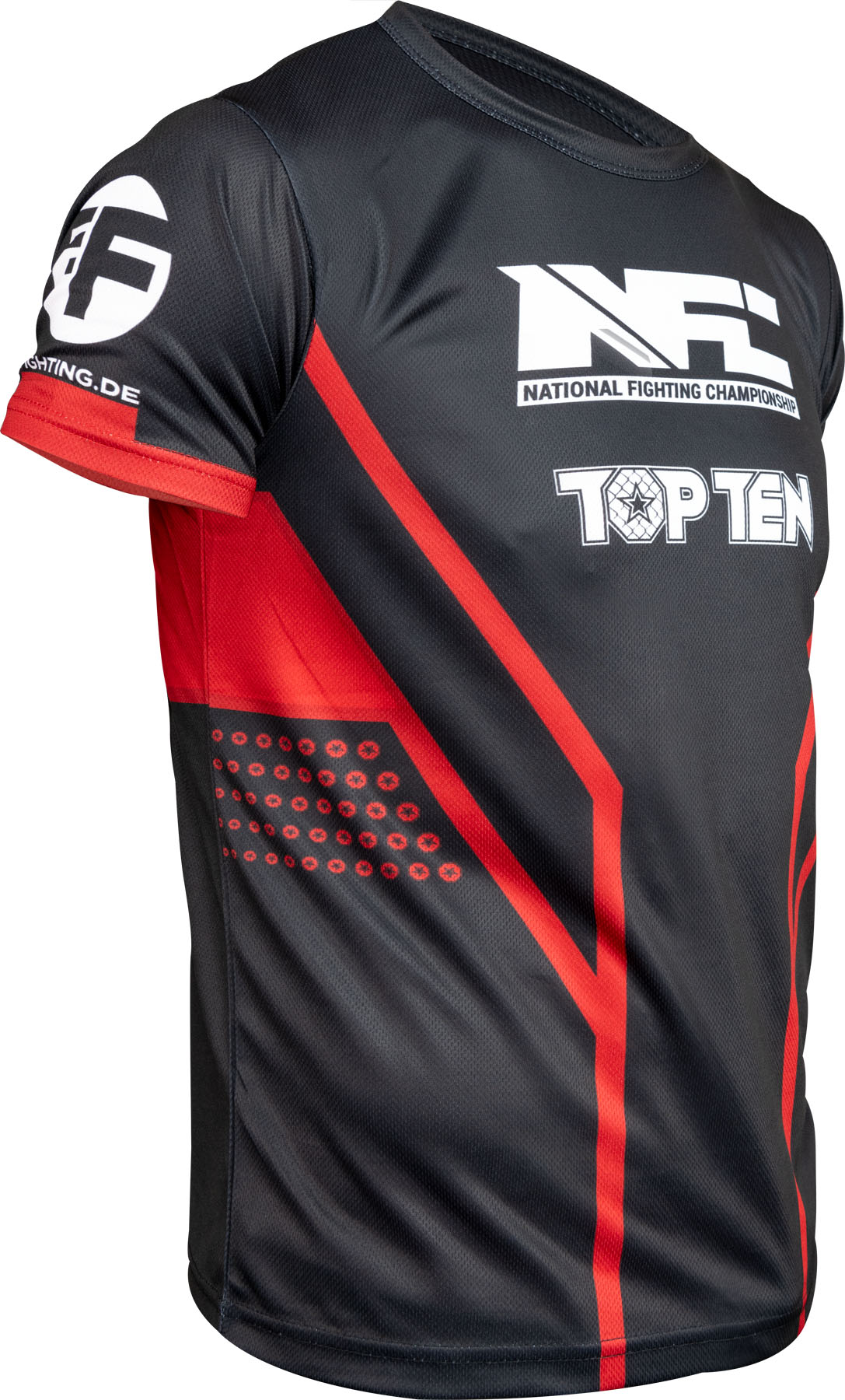 TOP TEN MMA TShirt “NFC” blackblue at Bytomic Trade and Wholesale
