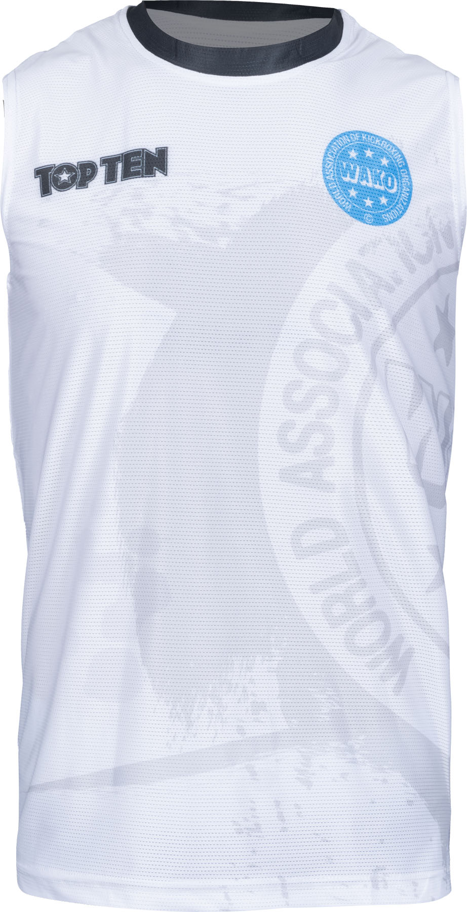 TOP TEN Tshirt “WAKO Kick Light” White M at Bytomic Trade and Wholesale