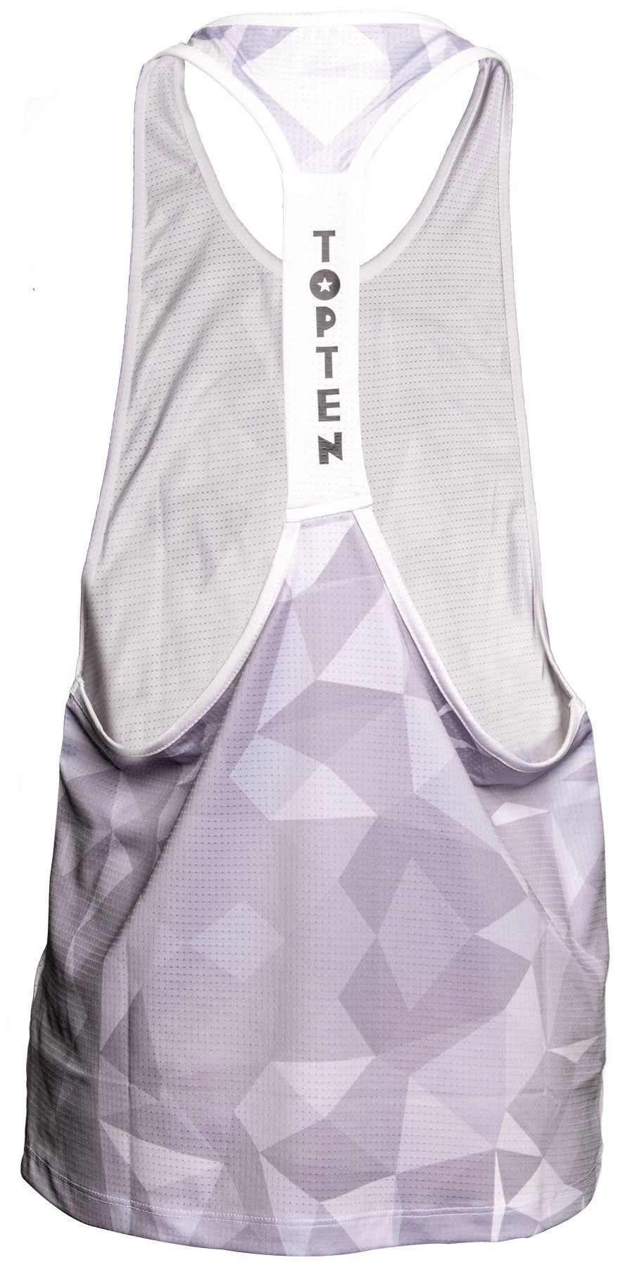 TOP TEN Tank Top “PRISM” whitegray at Bytomic Trade and Wholesale