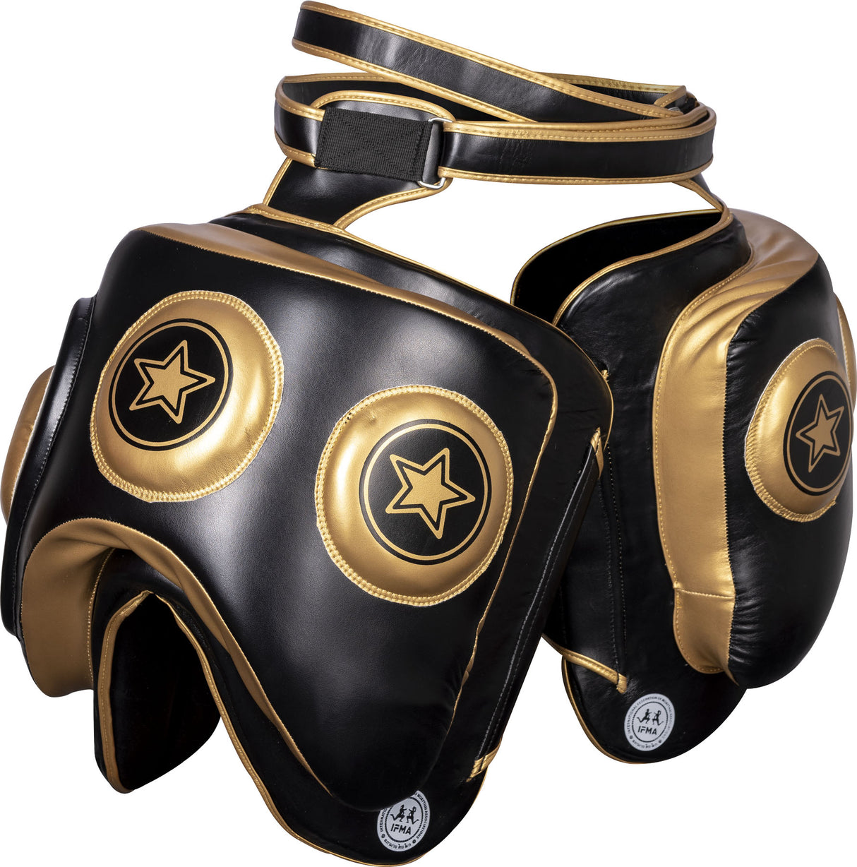 TOP TEN Thigh protection “Kao” Black at Bytomic Trade and Wholesale