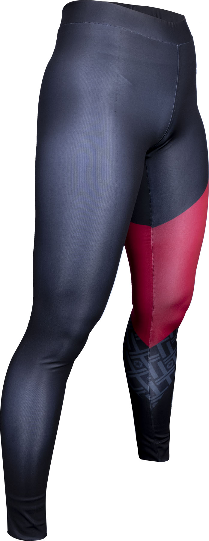TOP TEN Leggings tights “ITF Color Ray” blackred Black - Red S at Bytomic Trade and Wholesale
